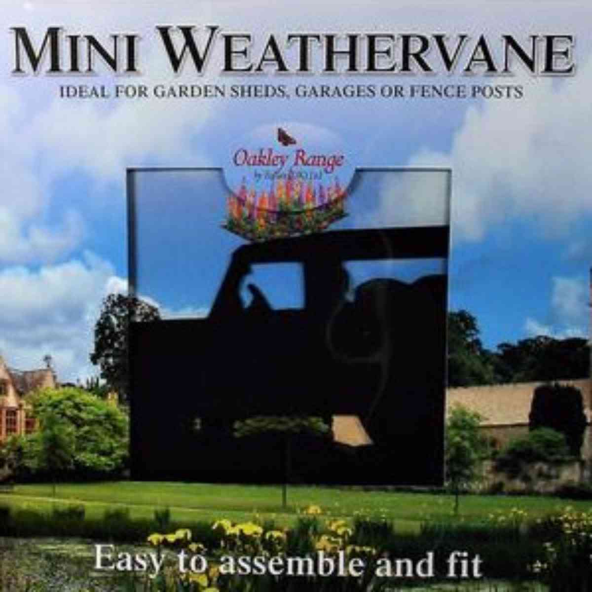 land rover mini weathervane carton